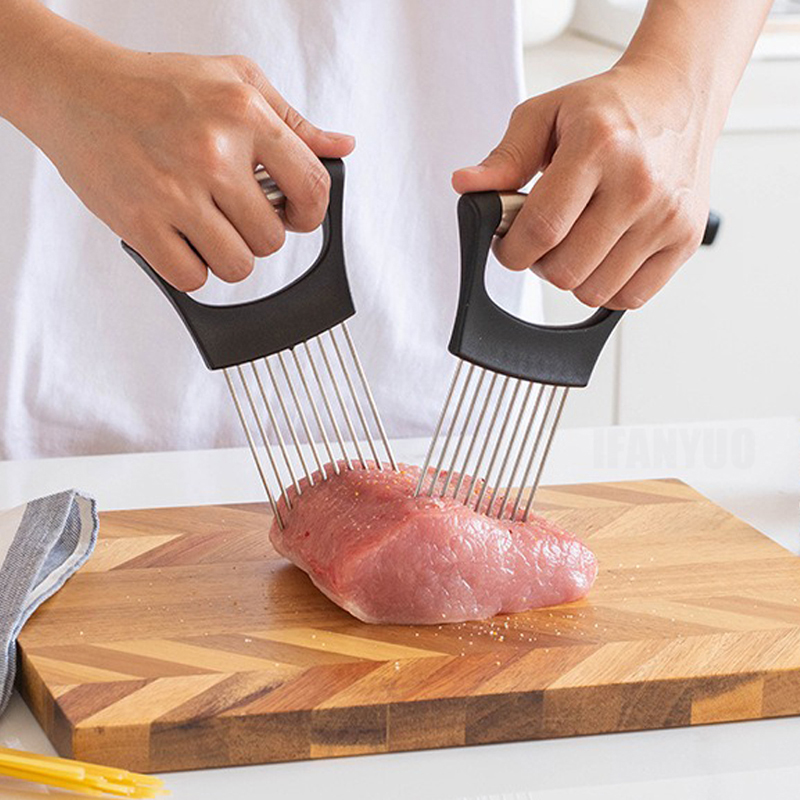 ที่หั่นหัวหอมหลากสีพร้อมที่วาง - Commercial Kitchen Utensil Holder บทวิจารณ์และราคา